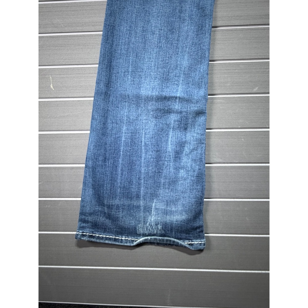 Rock Revival Karisse MB200 Mid Rise Bootcut Jeans Blue Embellished Size 29 - Picture 9 of 11